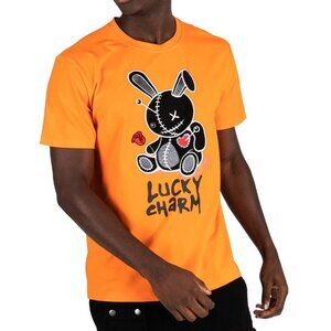 BKYS Lucky Charm Tee Mens / Boys T-shirt Orange Black Keys Small